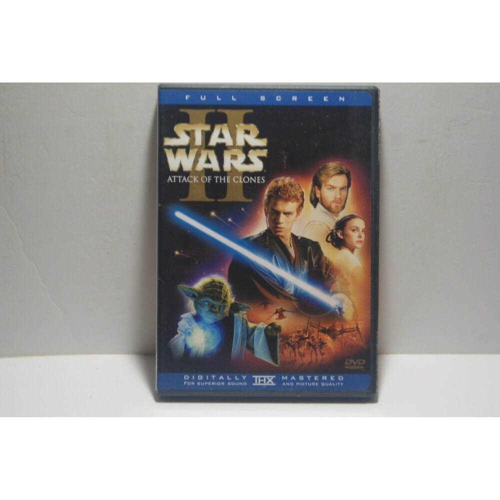 Star Wars II Attack of the Clones DVD 2 Disc Set 2002 FS ED SCFI Genre